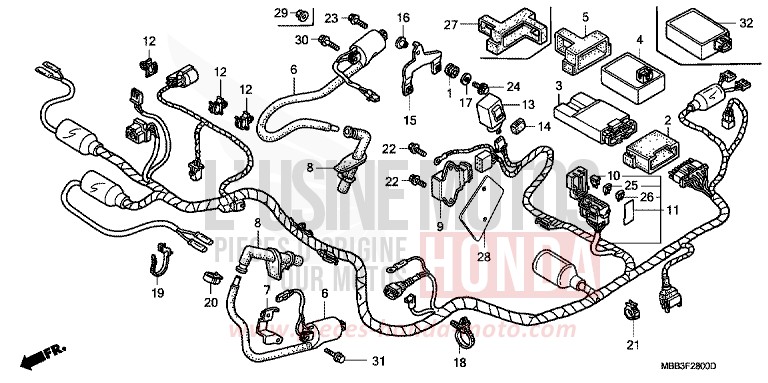 KABELBAUM von VTR "FireStorm" MUTE BLACK METALLIC (NH359) von 1998
